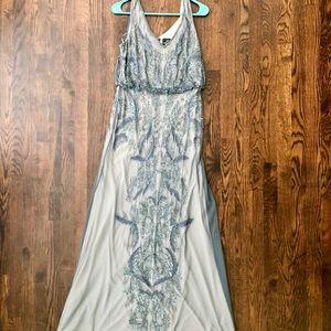 Adrianna Papell floor length formal dress